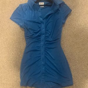 With Jéan Alexa Dress in Electra (Blue)